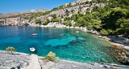 Ferienwohnung in Jelsa mit Terrasse, Klimaanlage, W-LAN (3621-2)