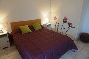1 chambre, fer et planche Ă repasser