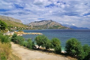 Tæt på stranden