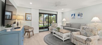 Newly Renovated Garden View 2 bed, 2 bath at Sanibel Moorings #231