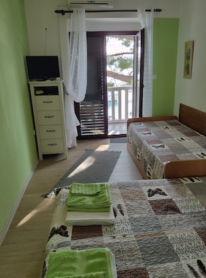 1 chambre, Wi-Fi gratuit, draps fournis