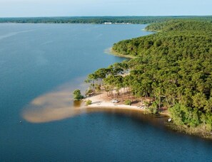 Aerial view - Apartment with beautiful ocean view for 4 people, 2 bedrooms, last floor, Lacanau (LACANAU OCEAN)