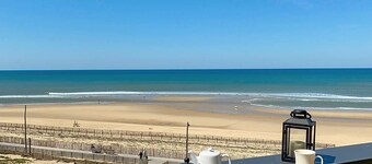 Apartment with beautiful ocean view for 4 people, 2 bedrooms, last floor, Lacanau