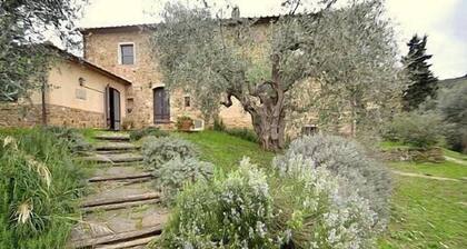 Villa Verena: una espléndida villa de dos pisos en el estilo característico de la campiña toscana.