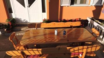 Opções para refeição ao ar livre