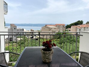 Outdoor dining - Apartment in Duće with Seaview, Balcony, Air condition, WIFI (4174-9) (Duce)