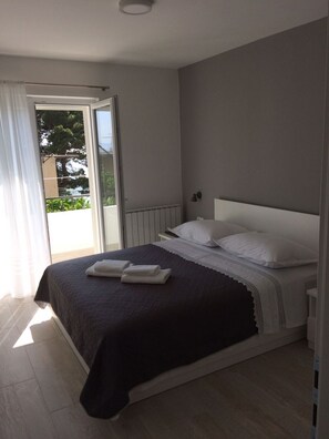 2 bedrooms, free WiFi, bed sheets - Apartment in Podgora with Seaview, Terrace, Air condition, WIFI (4492-3) (Podgora)