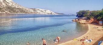 Apartment in Barbat with Seaview, Balcony, Air condition, WIFI (3664-4)