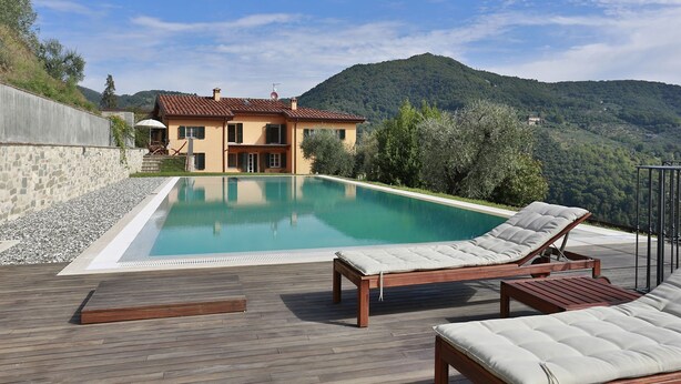 Pool - Villa in Santo Stefano with 3 bedrooms sleeps 6 (Lucca)
