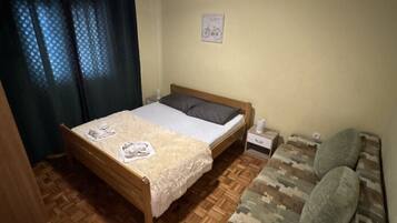 1 Schlafzimmer, kostenloses WLAN, Bettwäsche