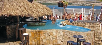 Apartamento en Novalja con Seaview, Terraza, Acondicionador, WIFI (3565-5)