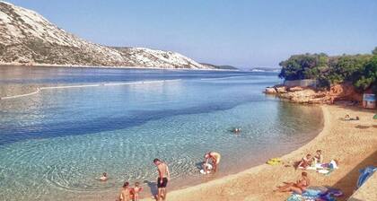 Appartement dans Barbat avec vue mer, Balcon, Climatisation, WIFI (3664-3)