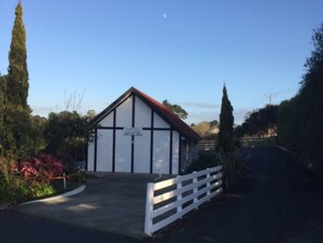 Majoituspaikan julkisivu