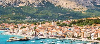 Apartment in Baška with Balcony, Air condition, WIFI, Washing machine (883-3)