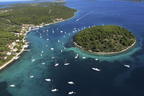 Appartement à Seline avec vue sur la mer, terrasse, climatisation, Wi-Fi (4209-3)