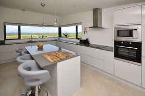 Fridge, microwave, oven, dishwasher - Property 260 - Moyard - sleeps 8 guests  in 4 bedrooms (Connemara)