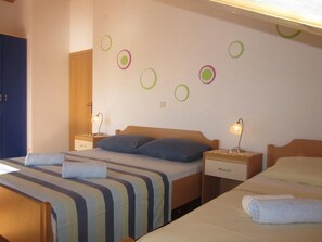 1 bedroom, iron/ironing board, free WiFi, bed sheets