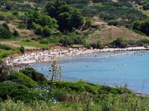 Beach - Apartment in Lumbarda with Seaview, Terrace, Air condition, WIFI (856-2) (Lumbarda)