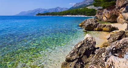 Apartment in Brela with Seaview, Terrace, Air condition, WIFI (3512-2)