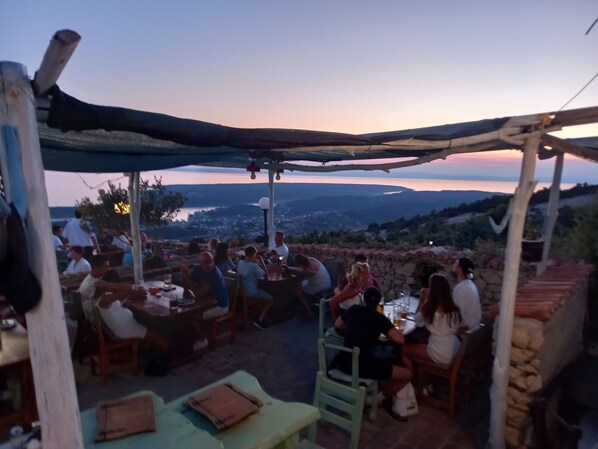 Udendørs spisemuligheder