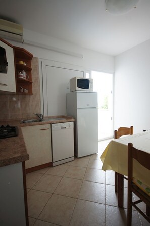 Kühlschrank, Mikrowelle, Geschirrspüler