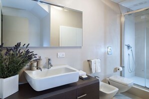 Shower, hair dryer, bidet