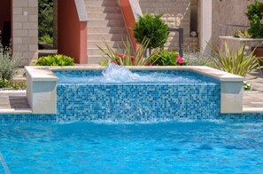 Una piscina climatizada