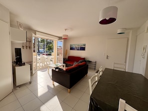 TV - Agréable T3 en Duplex dans résidence avec piscine (091) (Biscarrosse)