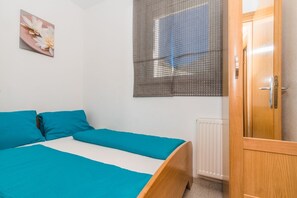 2 quartos, Wi-Fi de cortesia, roupa de cama