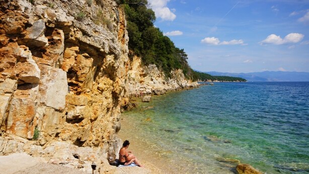 Beach - Apartment in Crikvenica with Seaview, Terrace, Air condition, WIFI (3492-2) (Crikvenica)