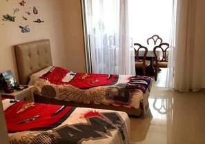 2 soverom og sengetøy