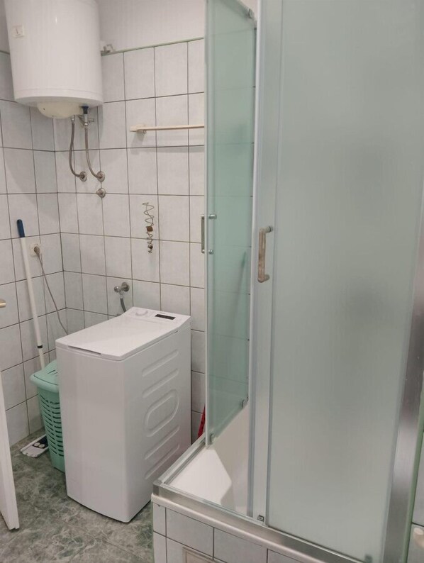 Dusche, Handtücher
