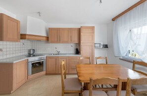 Fridge, oven, dishwasher, electric kettle