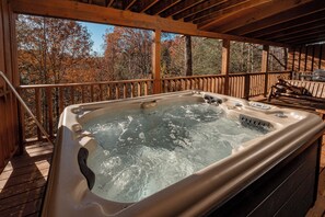 Bain à remous extérieur