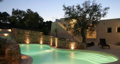 Agriturismo in Torre Suda mit 1 Schlafzimmern 3 Schlafplätzen