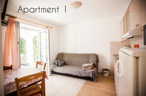 Interior - Apartment in Lopar with Seaview, Terrace, WIFI, Washing machine (186-1) (Lopar)