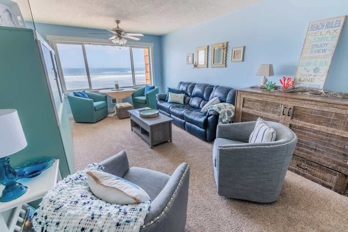 Televisión y oficina 