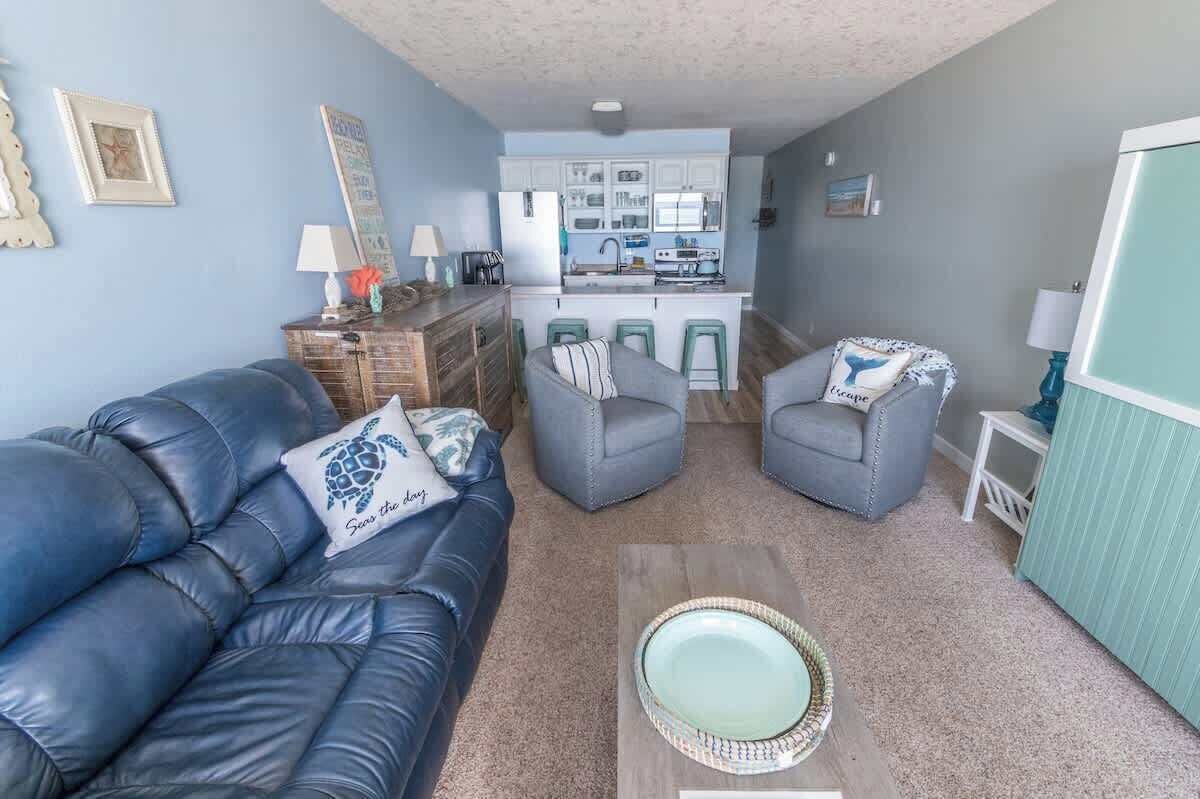 Televisión y oficina 