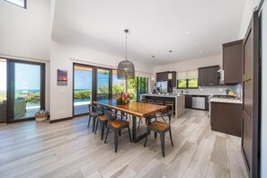 Fridge, microwave, oven, stovetop - 3-bedroom, 3-bathroom home on large private lot with ocean view! (Playa Grande)