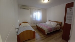 1 camera, Wi-Fi gratuito, lenzuola