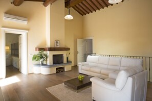 TV, fireplace, DVD player, stereo