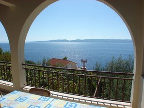 Property grounds - Apartment in Pisak with Seaview, Terrace, Air condition, WIFI (77-2) (Pisak)