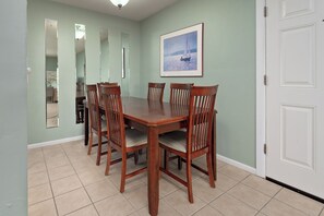 Dining - Waterfront Dock View 2 bed, 2 bath at Sanibel Moorings #1632 (Sanibel)
