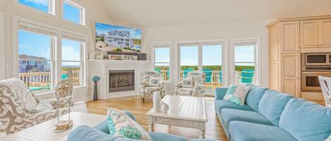 Smart TV, reproductor de DVD, tenis de mesa y libros