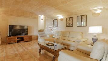 Télévision, table de tennis de table