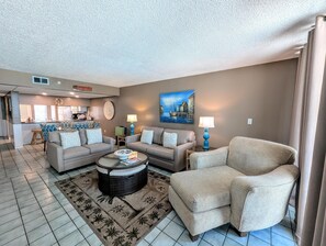 Smart TV, DVD player - Tower III, 7th floor Beachfront Master (Panama City Beach)