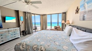 2 bedrooms, iron/ironing board, free WiFi, bed sheets - Tower III, 7th floor Beachfront Master (Panama City Beach)
