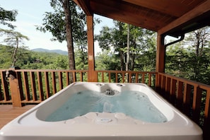 Idromassaggio all'aperto