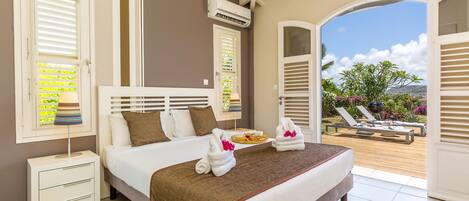 4 slaapkamers, een kluis op de kamer, een strijkplank/strijkijzer