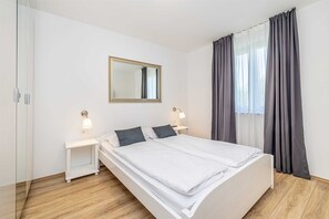 1 chambre, coffres-forts dans les chambres, Wi-Fi, draps fournis